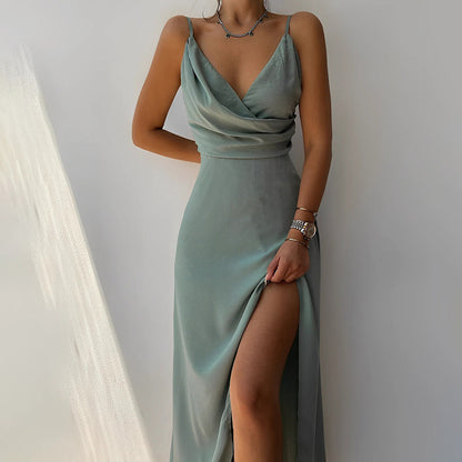 Cathleen | Elegante Jurk met Elegante Hartvormige Halslijn