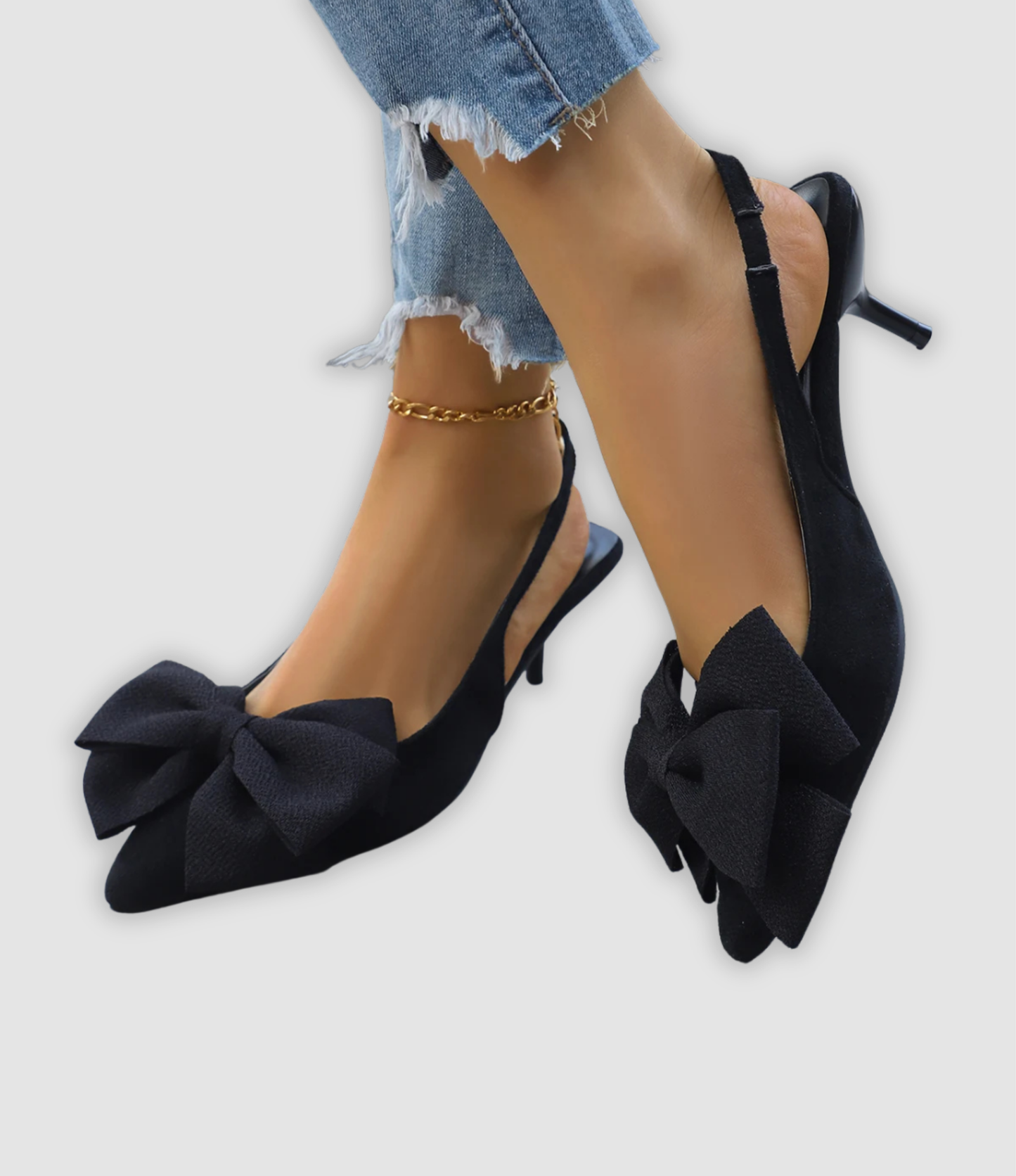 Nira | Elegante Stiletto-sandalen met Strik