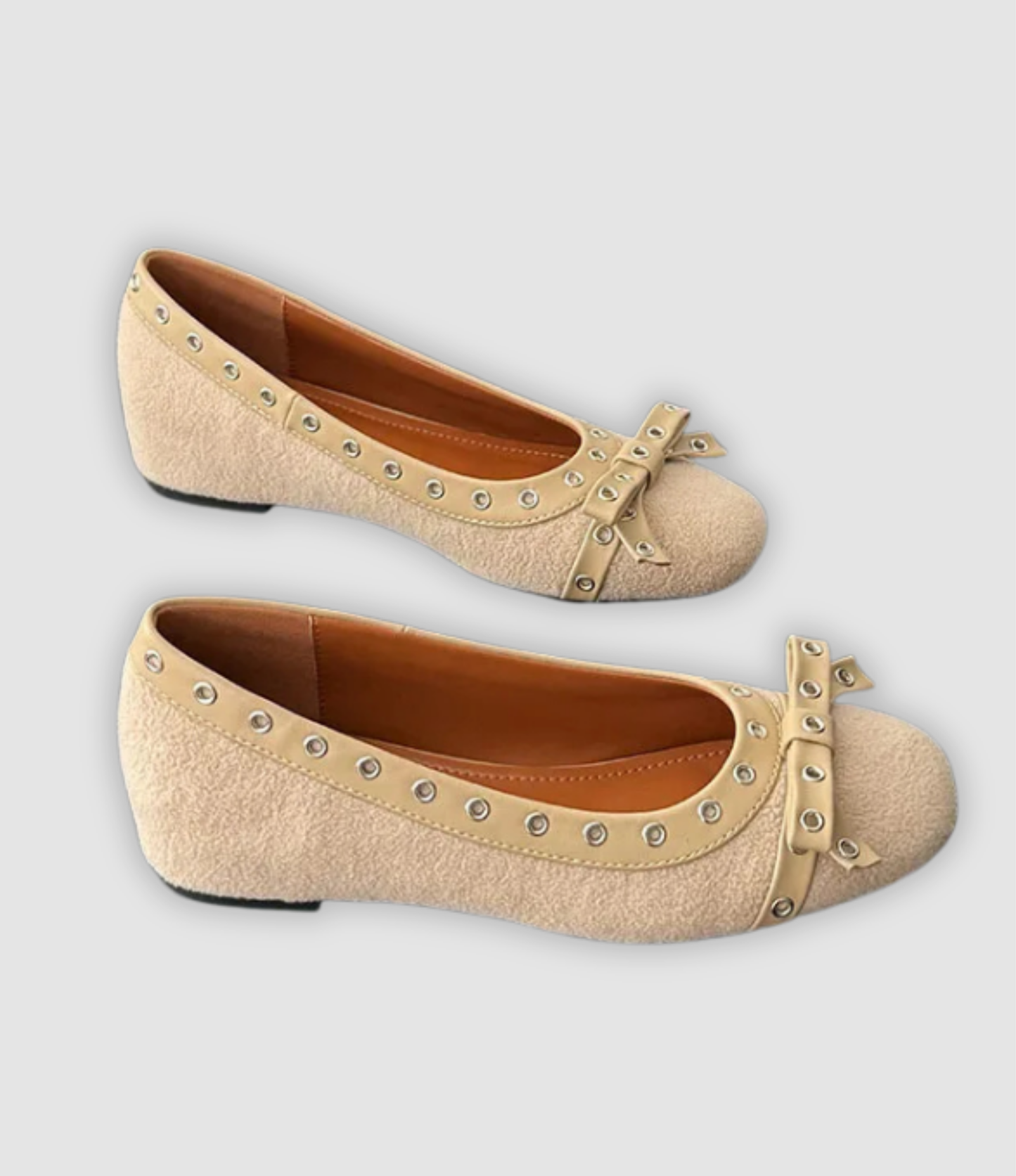 Leonie | Plateau-Slipper met Vlinderoverknoping