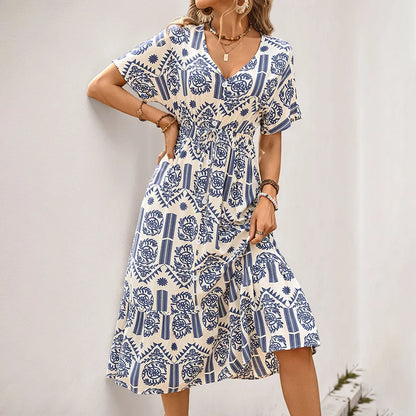 Ria | Chique jurk van viscose