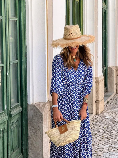 April | Boho maxi jurk
