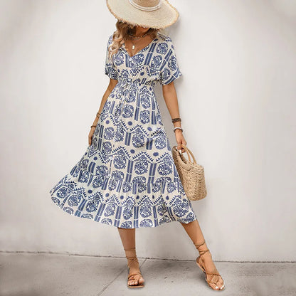 Ria | Chique jurk van viscose