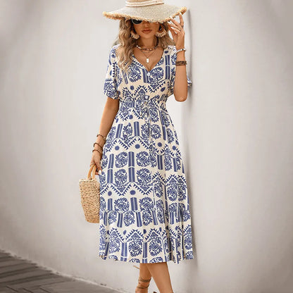Ria | Chique jurk van viscose