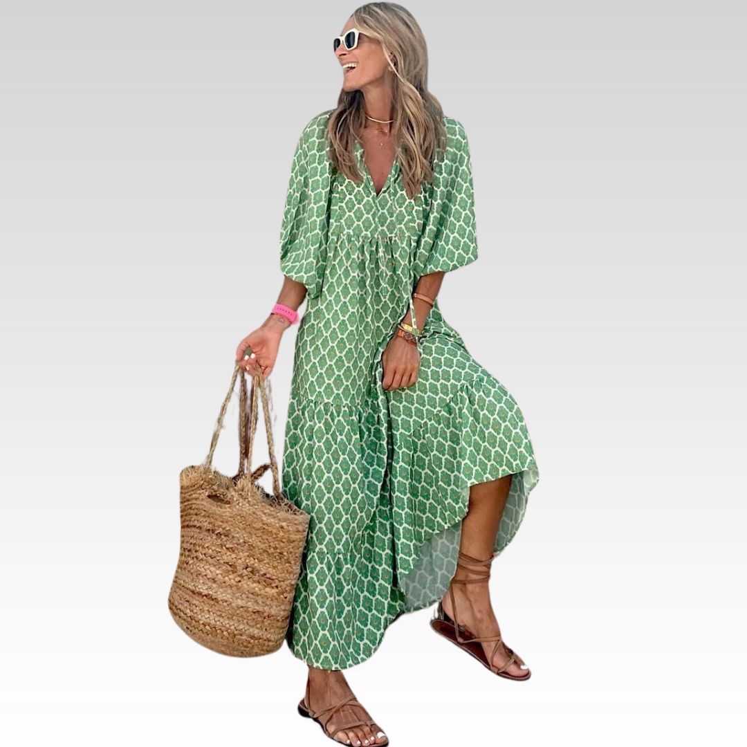 Bellona | Langes Boho Jurk