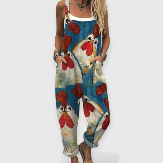 Eleanor | Comfortabele Vintage jumpsuit