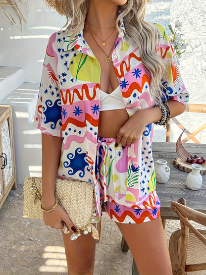 Boheme | Zomerse Bloemenprint Set