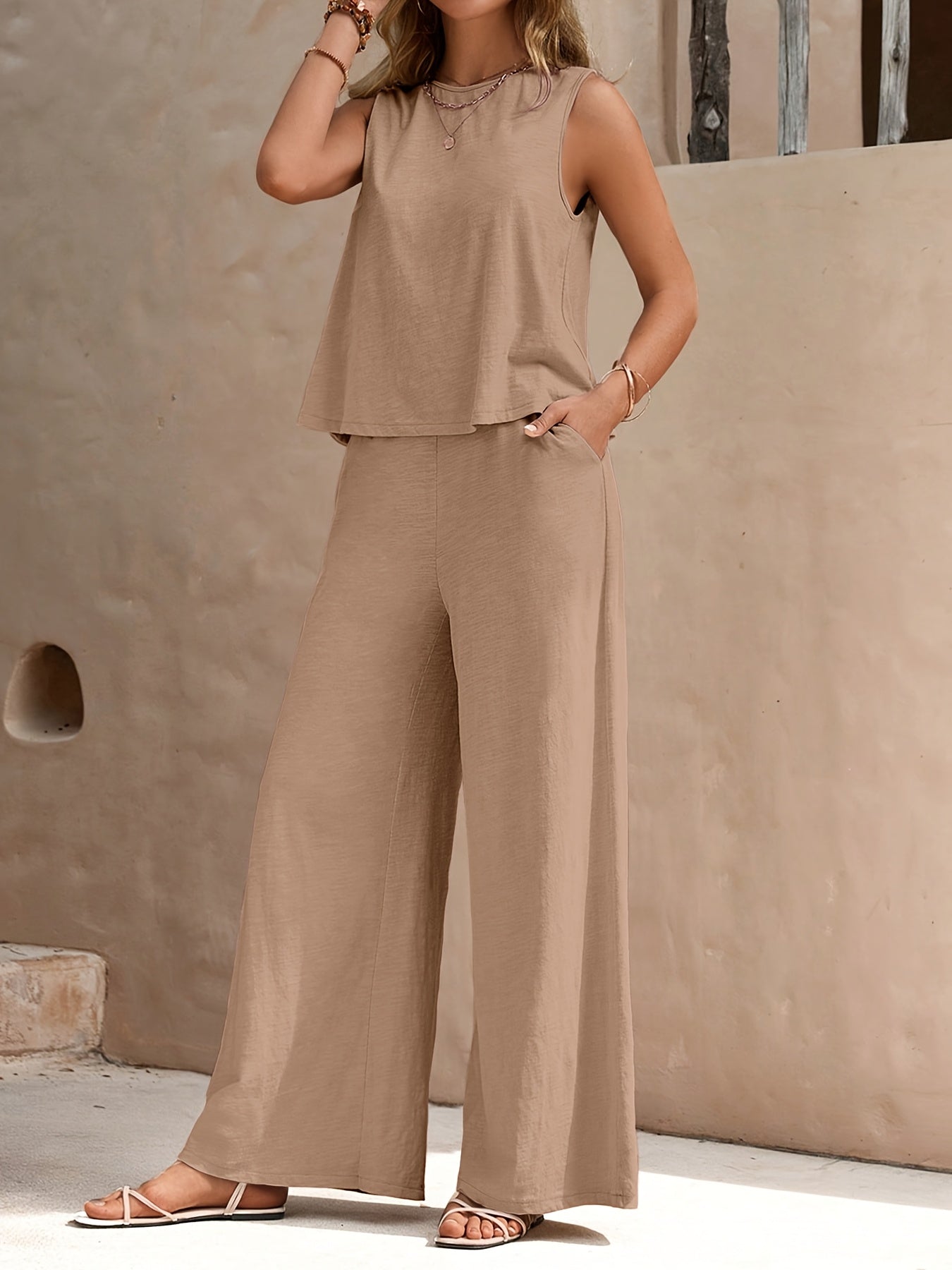 Sienna | Bohemian Strandset met Top en Broek