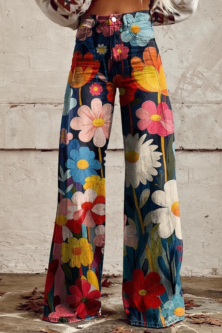 Olivia | Boho Vintage Broek