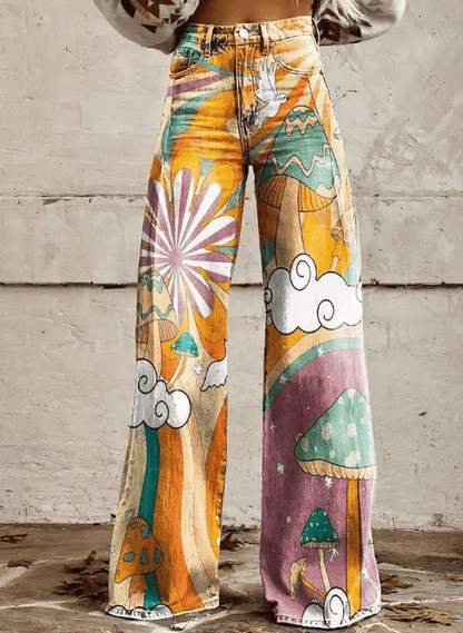 Olivia | Boho Vintage Broek