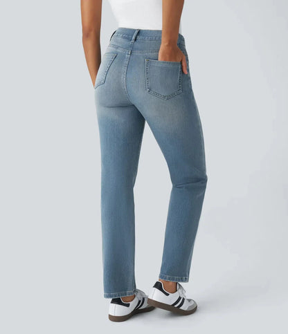 Comfort Fit | Elastische & Comfortabele Broek Met Hoge Taille