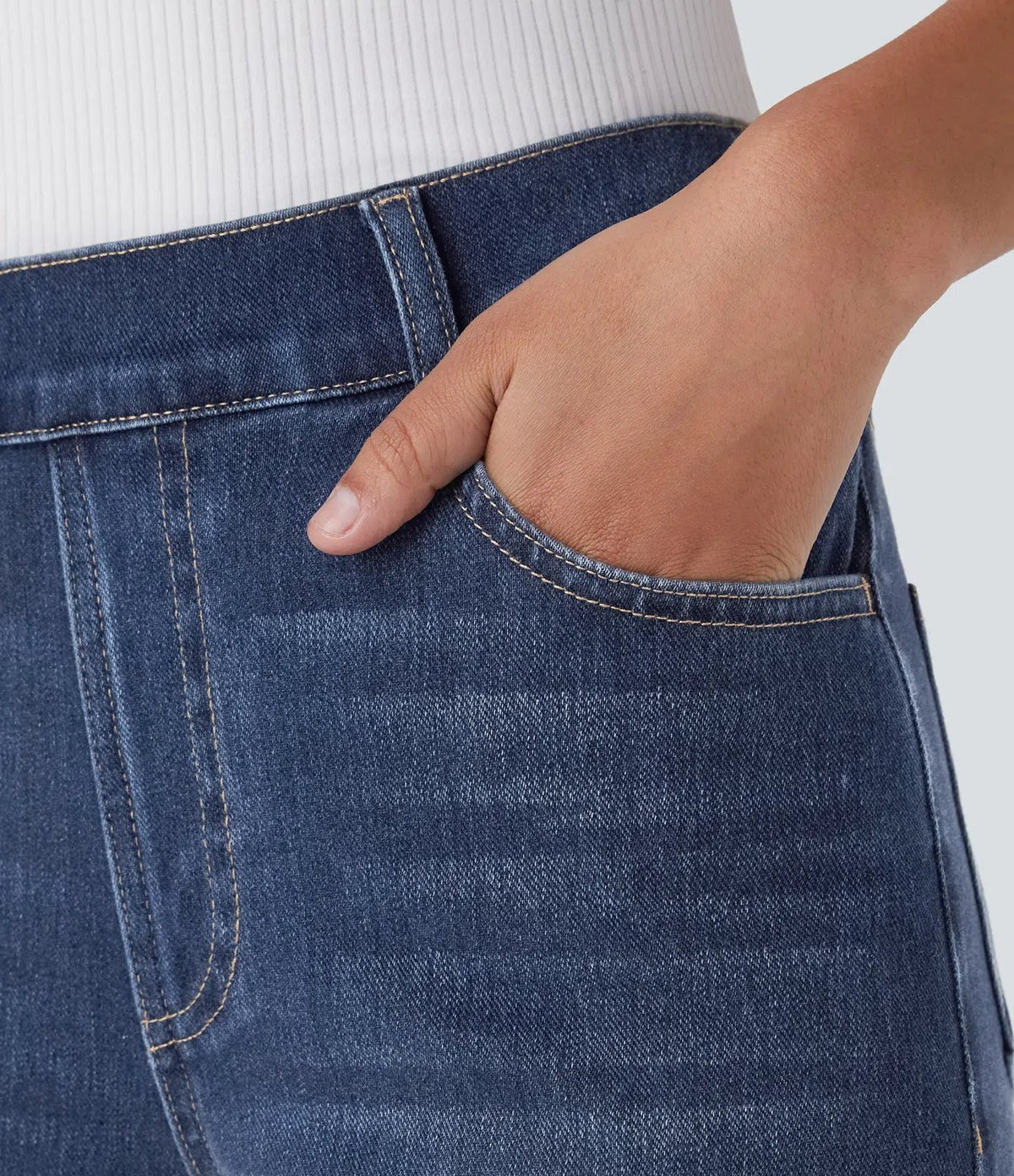 Comfort Fit | Elastische & Comfortabele Broek Met Hoge Taille