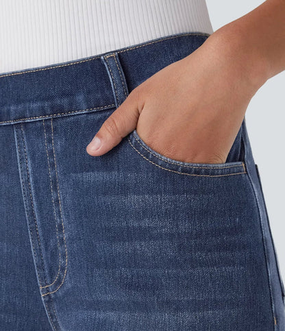 Comfort Fit | Elastische & Comfortabele Broek Met Hoge Taille