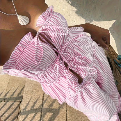 Sophie | Elegante Gestreepte Damespak