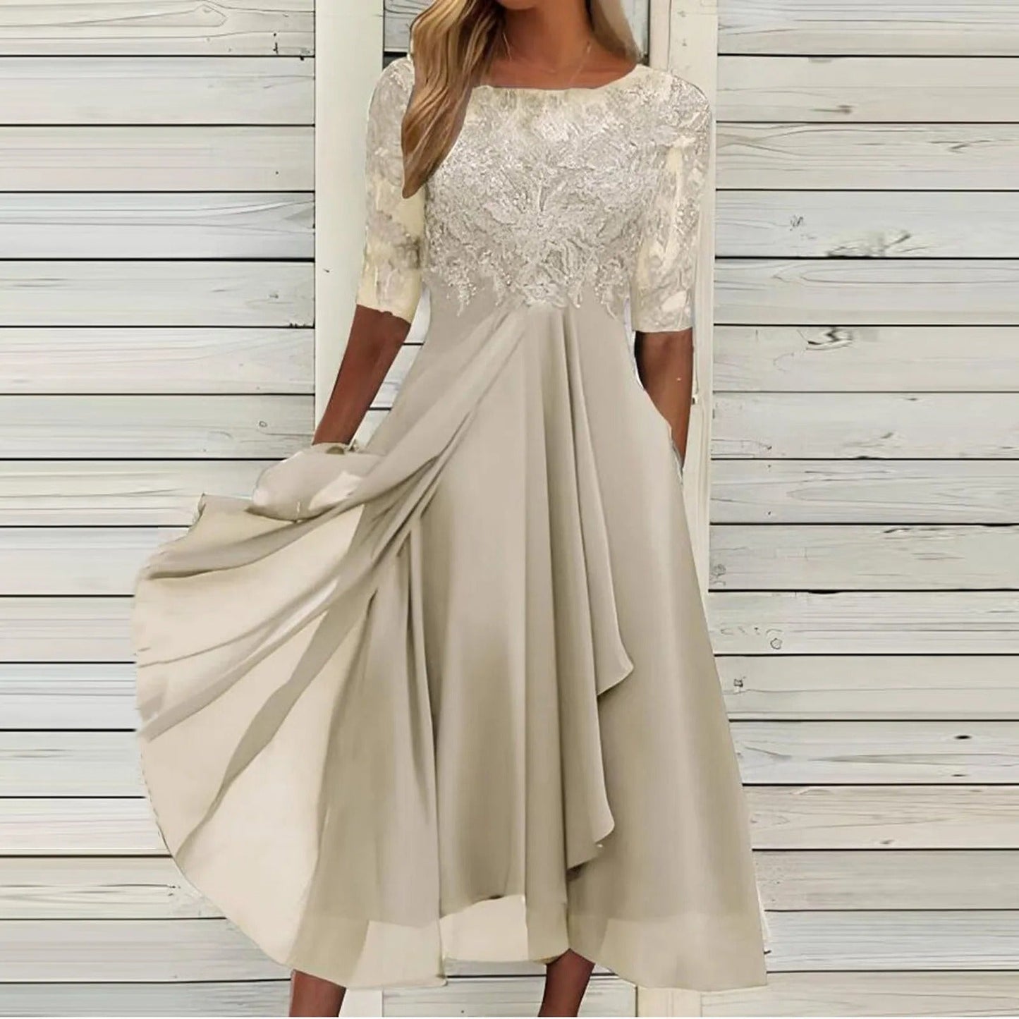 Margherita | Elegante Kanten Jurk