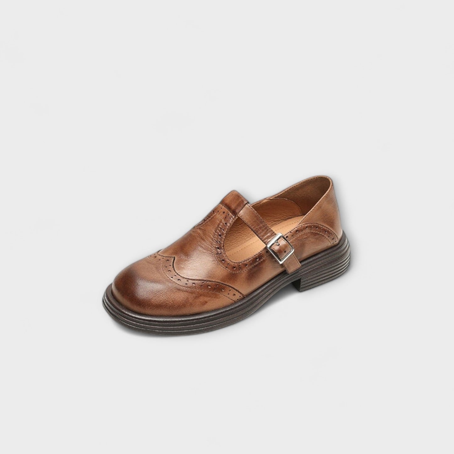 Emilia | Leren Mary Janes