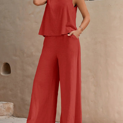 Sienna | Bohemian Strandset met Top en Broek