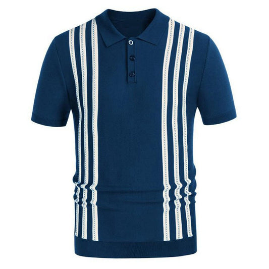 ØRLA Amsterdam™ | Gestreepte Casual Polo