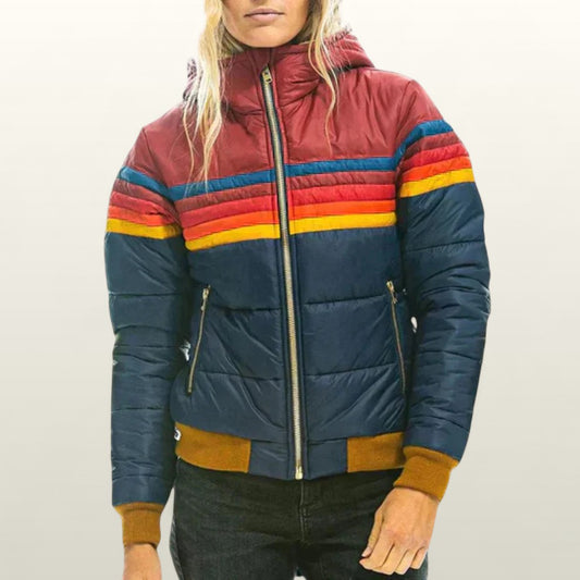 Rosa | Parka in Retro-Stijl