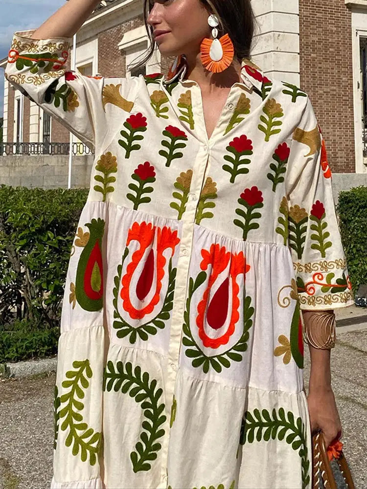 Bonita | Kleurrijke & Unieke Jurk