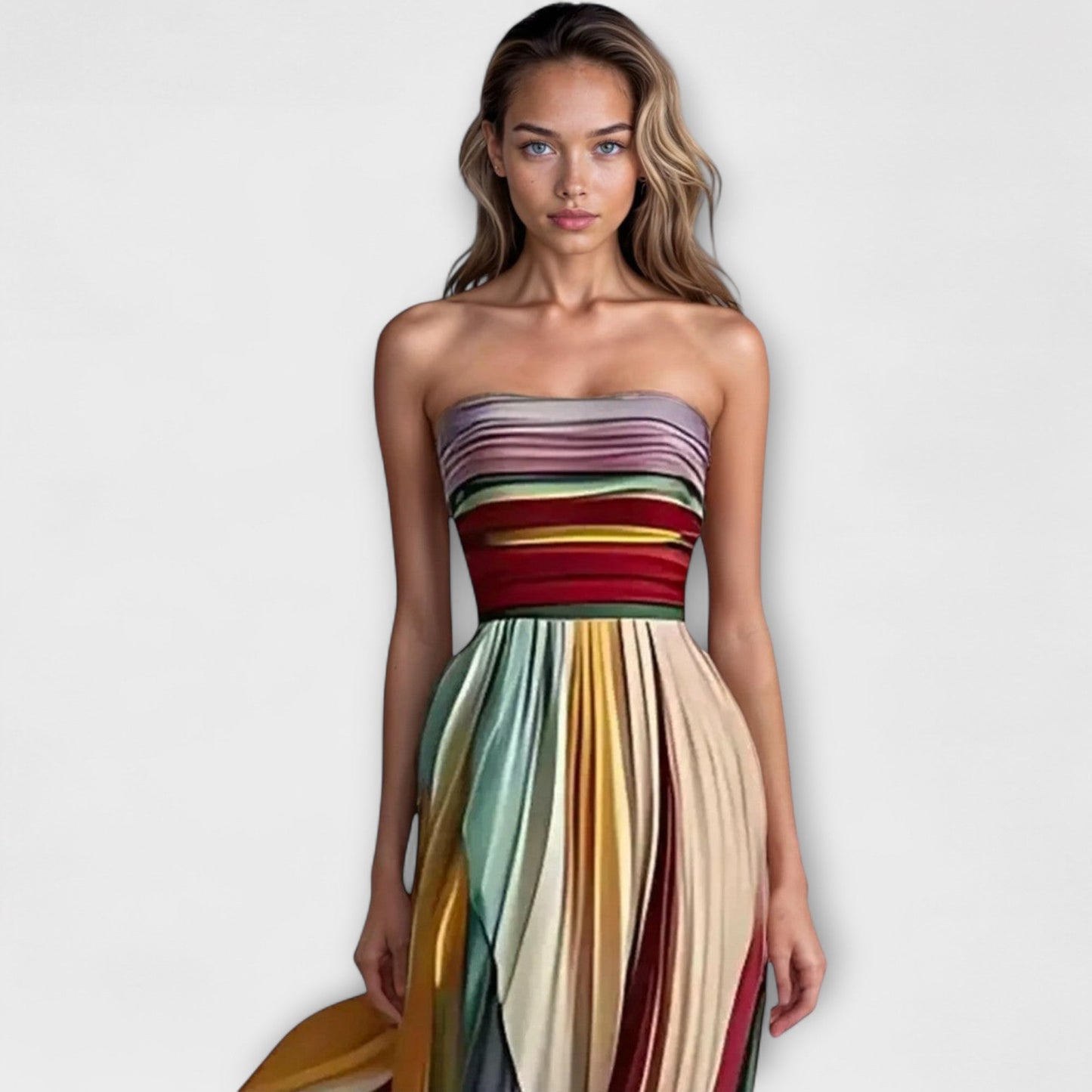 Flora | Elegante Lange Zomerjurk